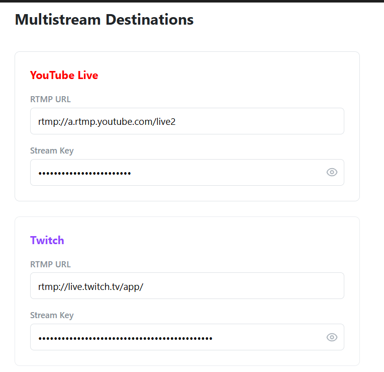 Custom RTMP Multi-Streaming Server & Desktop Interface - Image 2